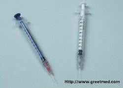 מזרק 1 סמ"ק טוברקולין ללא מחט