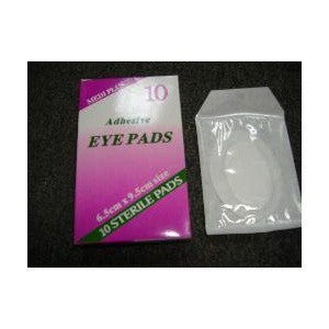 פד עיניים דביק 10 יח` סטרילי MEDIPLUS